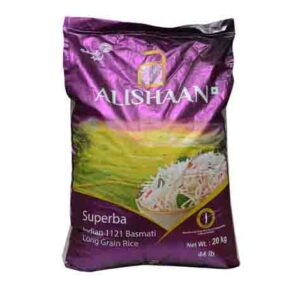 Alishaan Superba Basmati Rice 20kg