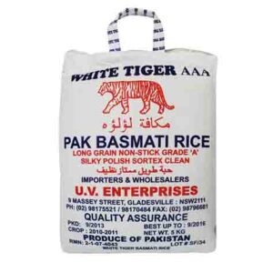 White Tiger Basmati Rice 5kg