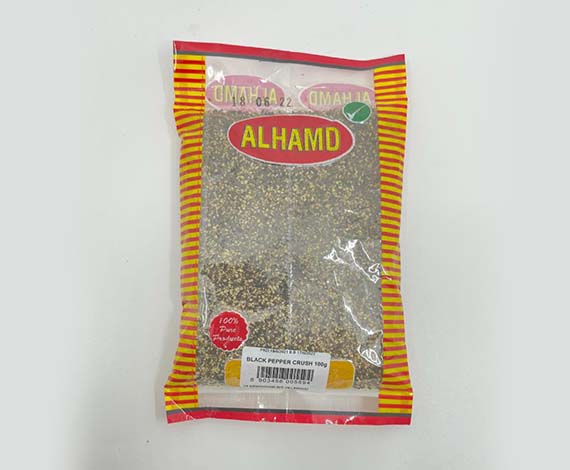 ALHAMD BLACK PEPPER CRUSHED 200gm