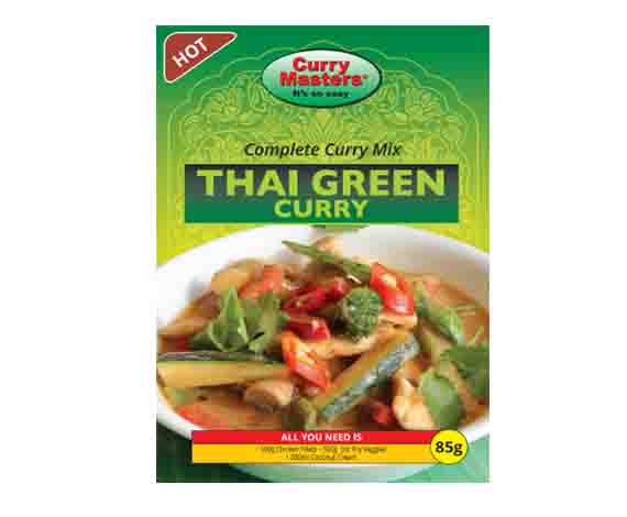 CURRY MASTERS THAI GREEN CURRY 85gm