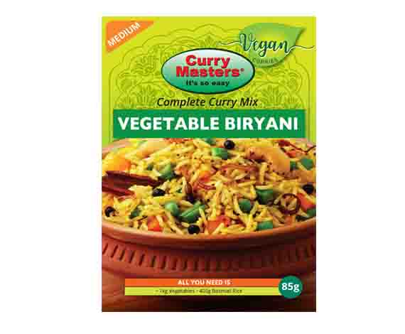 CURRY MASTERS VEGETARIAN BIRYANI 85gm