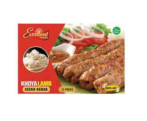 Koyla Lamb Seekh Kebab 12/pc