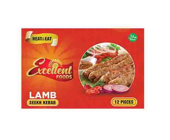 Lamb Seekh Kebab 12/pc