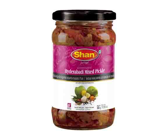 SHAN HYDERABADI MIXED PICKLE 300gm
