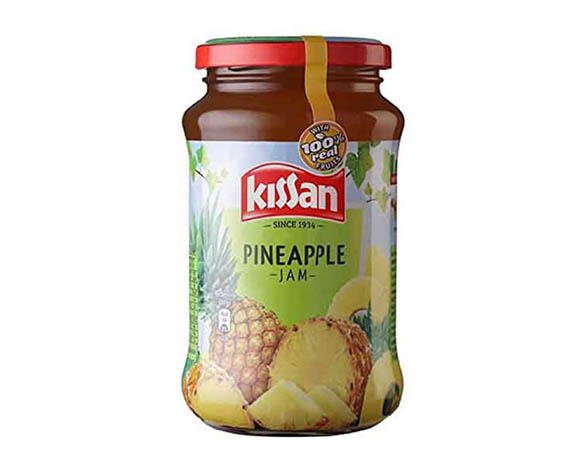KISSAN PINEAPPLE JAM 500GM