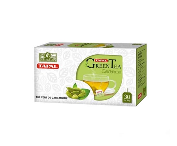 TAPAL GREEN TEA CARDAMOM 30 BAGS