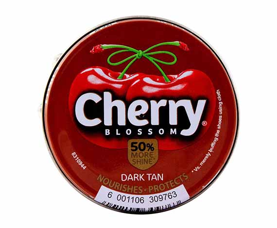 CHERRY BLOSSOM DARK TAN SHOE POLISH