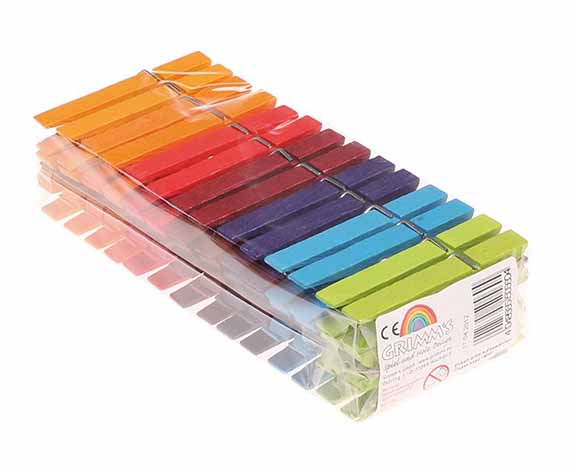 COLORE CLOTHES PEGS 32PCS